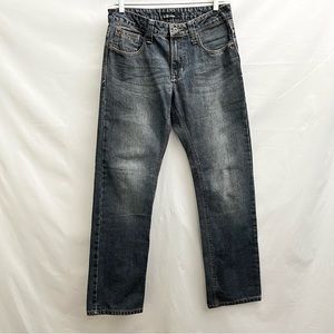 Lee Jeans - size 30 - vintage Y2K black jeans - workwear Embroidery